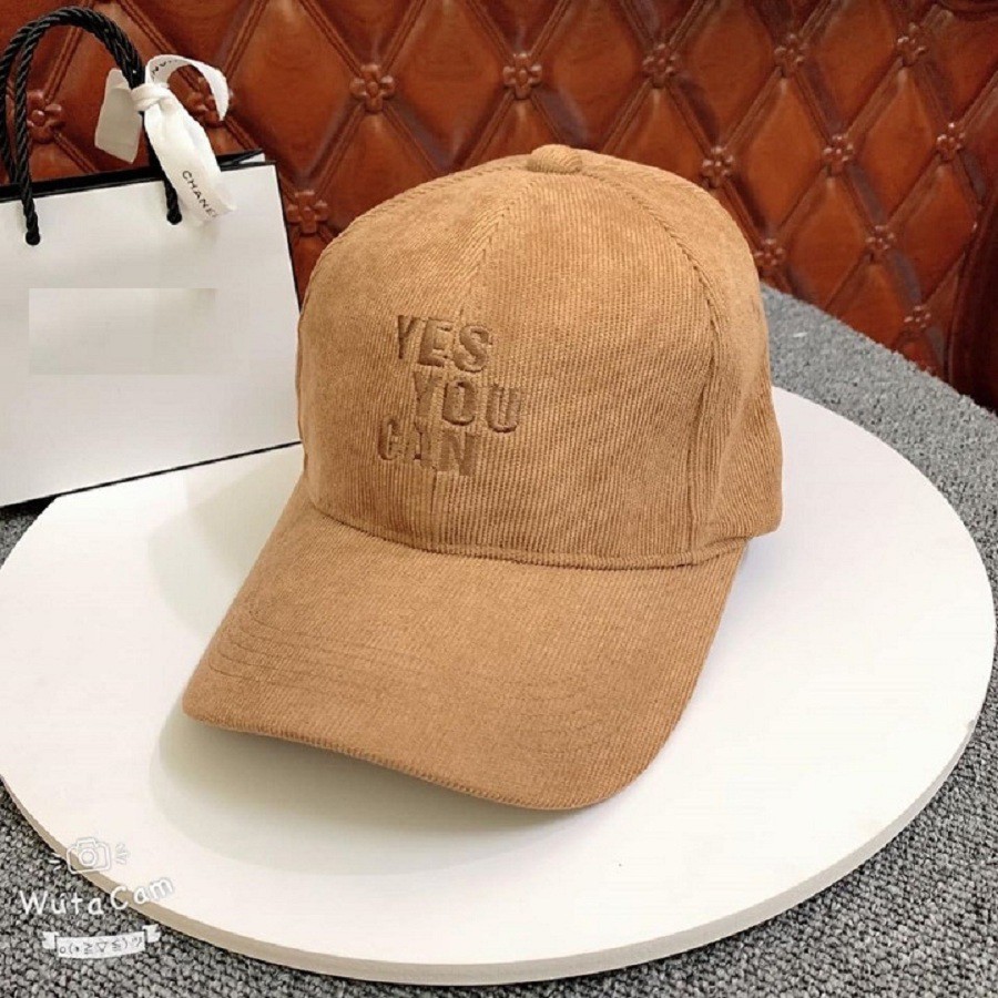 Mũ lưỡi trai Yes you can thoáng mát