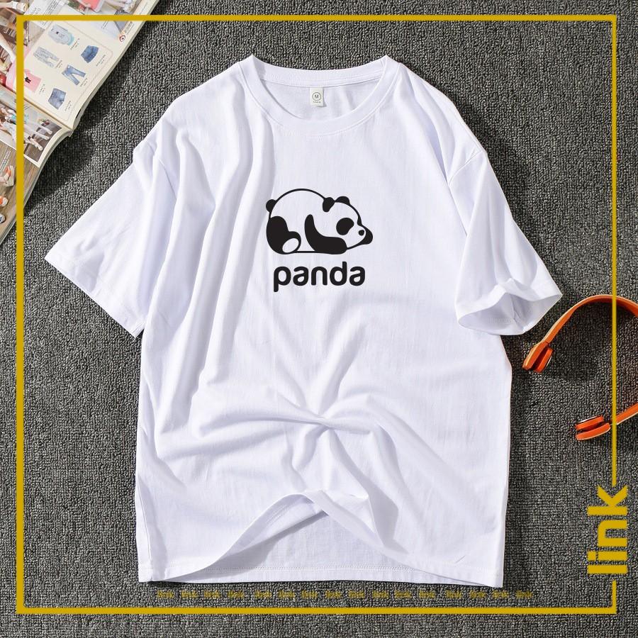 Áo tay lỡ GẤU PANDA cute unisex dáng rộng