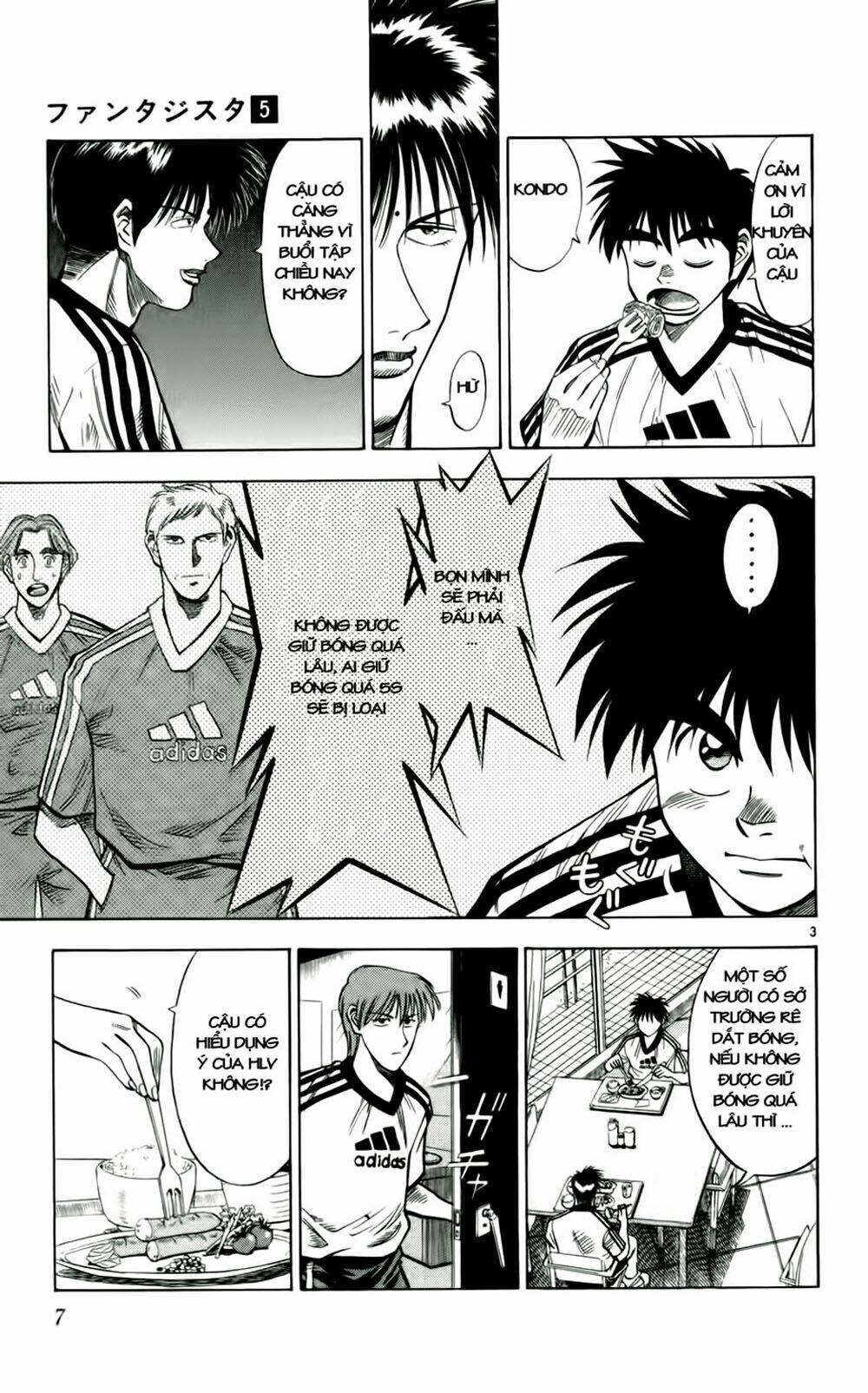 vũ điệu trên sân cỏ - fantasista chapter 36 8