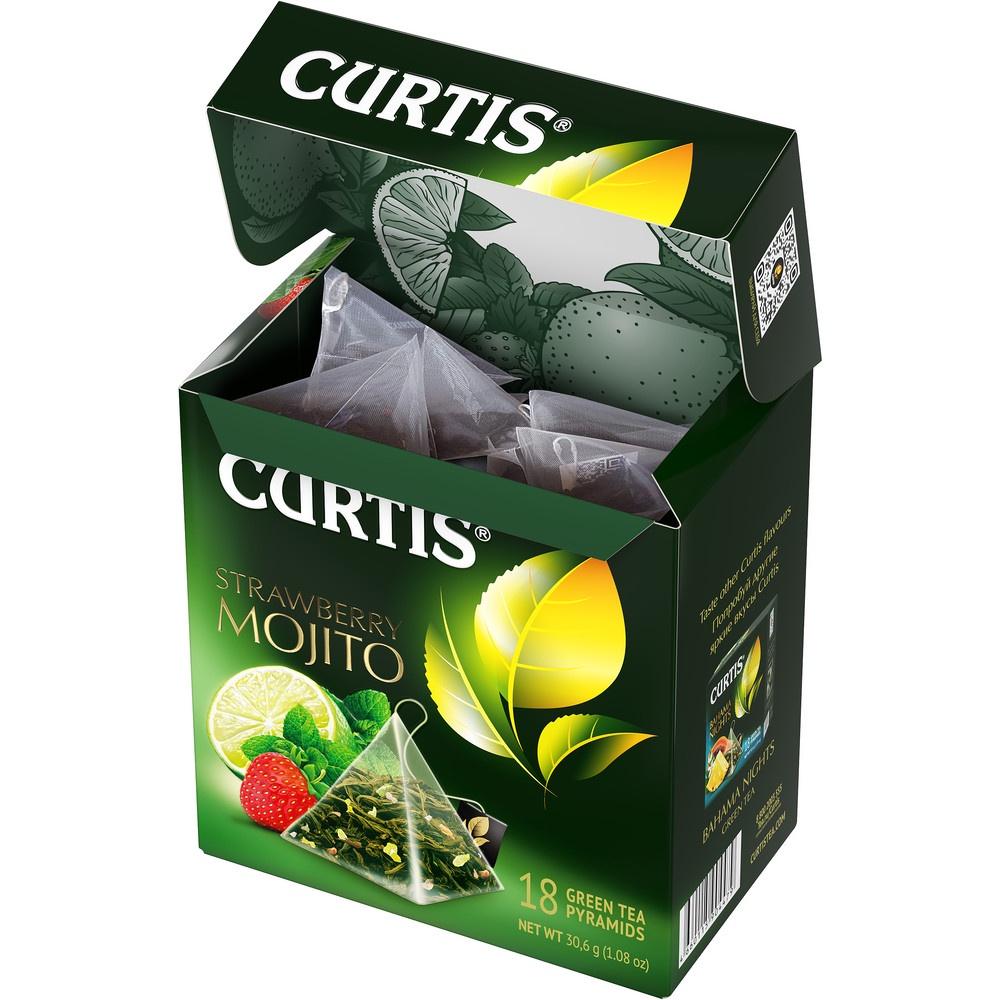 Trà Xanh Túi Lọc Hiệu Curtis Dâu Tây Mojito – Tea Curtis Strawberry Mojito