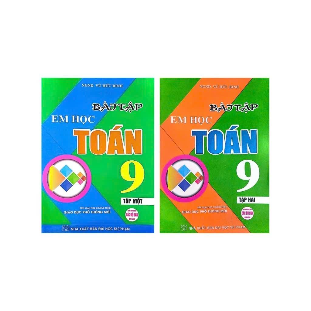 Sách - Bài Tập Em Học Toán 9 - Dùng Chung Cho Các Bộ SGK Hiện Hành - Vũ Hữu Bình - Hồng Ân