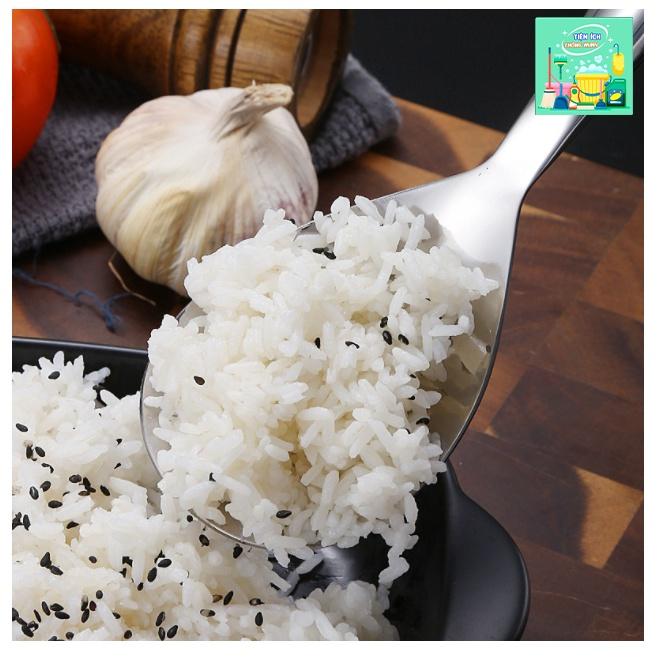 Thìa ăn cơm, muôi xới cơm chống dính. Muỗng inox cao cấp - TT1212