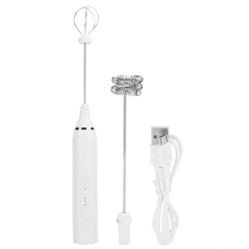 3 Tốc Độ Bọt Sữa USB Điện Sữa Sữa Rửa Mặt Foamer Cappuccino Xốp Đánh Trứng Cầm Tay Be Đánh Sô Cô La Nóng Trộn Cà Phê Latte Khuấy
