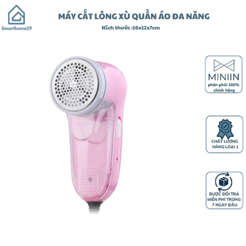 Máy Cắt Lông Xù Quần Áo Đa Năng SKN -887 -  Dùng Điện, Cắt Siêu Bén, Siêu Bền, Tiện Lợi - HÀNH CHÍNH HÃNG MINIIN