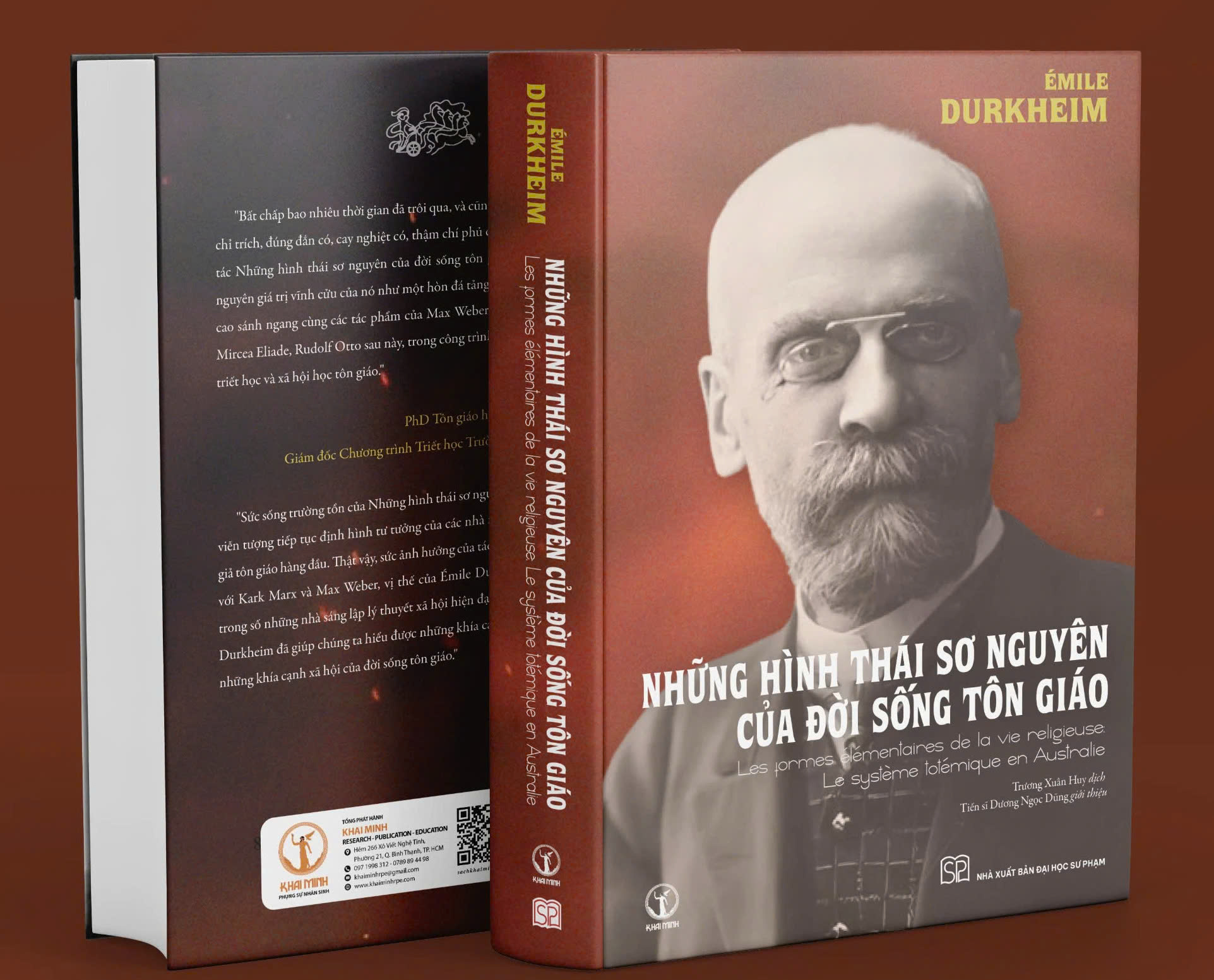 NHỮNG HÌNH THÁI SƠ NGUYÊN CỦA ĐỜI SỐNG TÔN GIÁO - Les formes élémentaires de la vie religieuse: Le système totémique en Australie - Émile Durkheim - Trương Xuân Huy dịch - Khai Minh