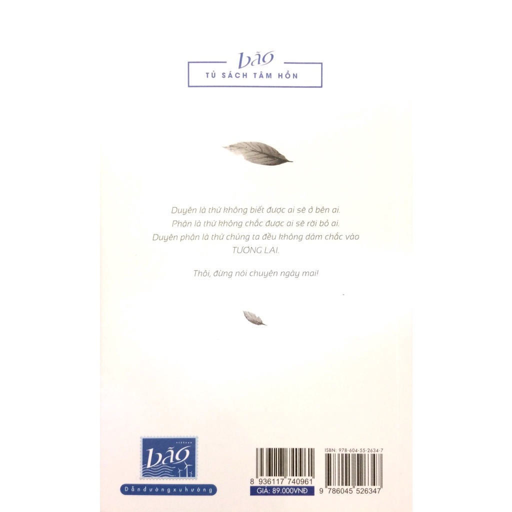 Sách Thôi, Đừng Nói Chuyện Ngày Mai