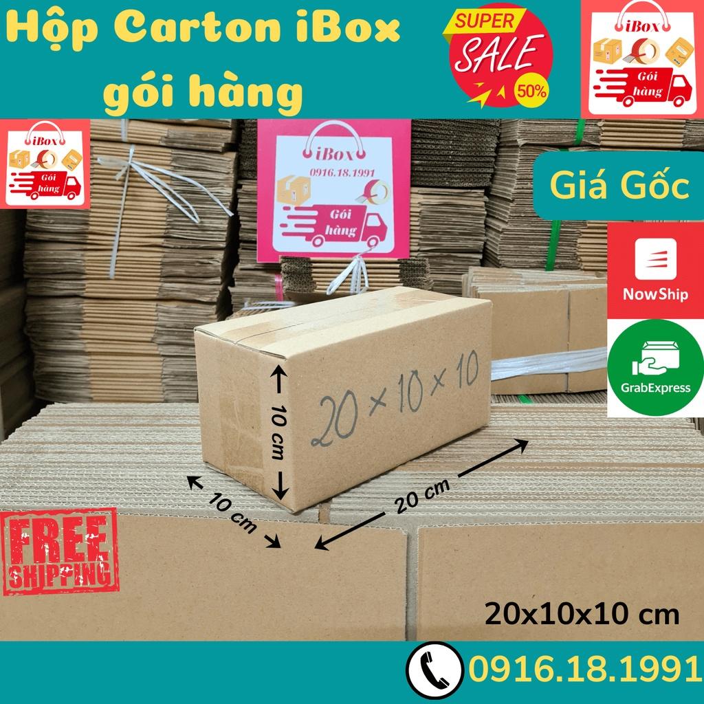 20x10x10 Combo 20 Hộp carton iBox gói hàng