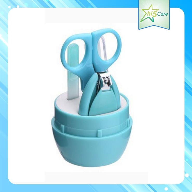 Bộ 4 món dụng cụ cắt móng cho trẻ sơ sinh kèm hộp đựng