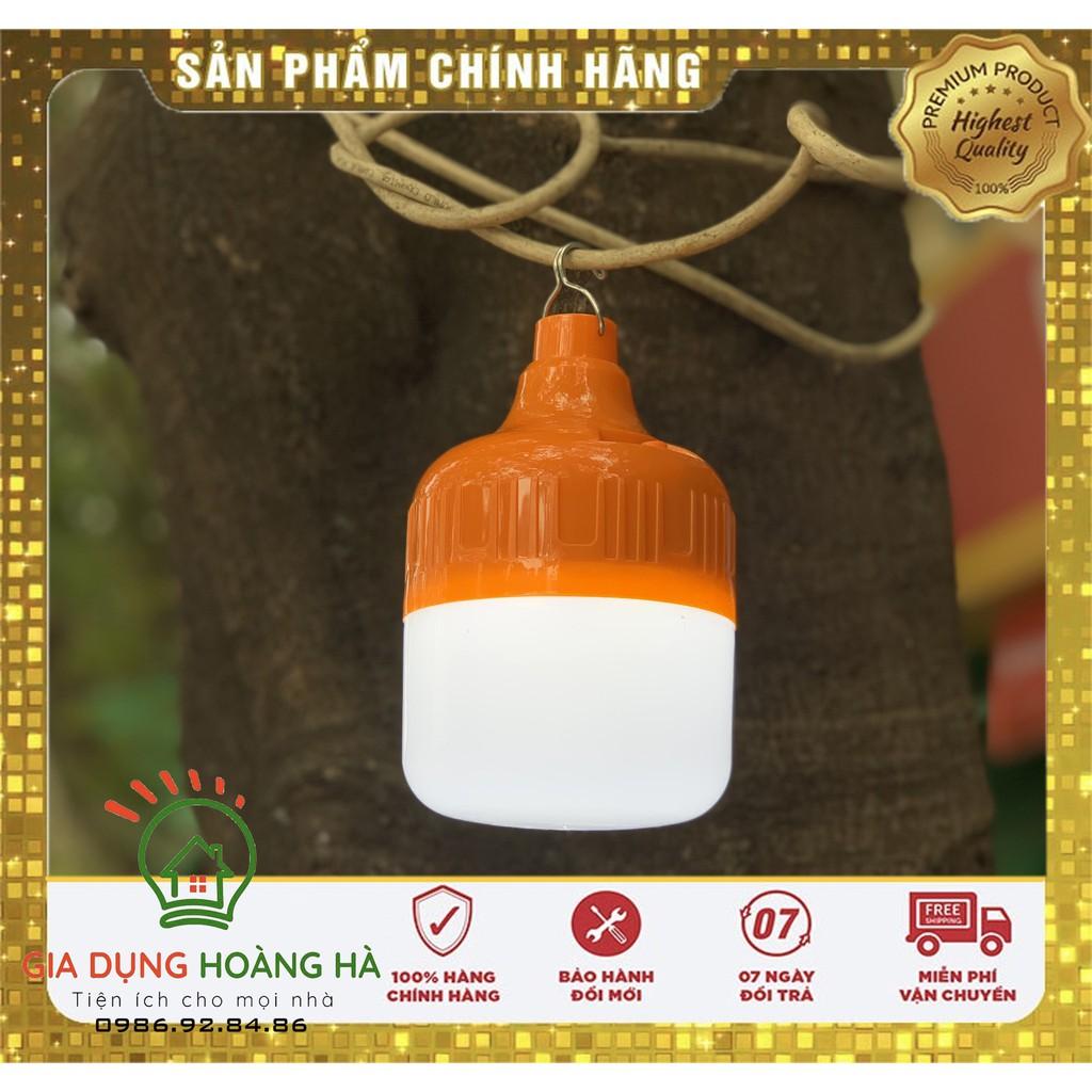 Bóng đèn tích điện 6-8h - loại 100w sạc tích điện có móc treo hàng đẹp