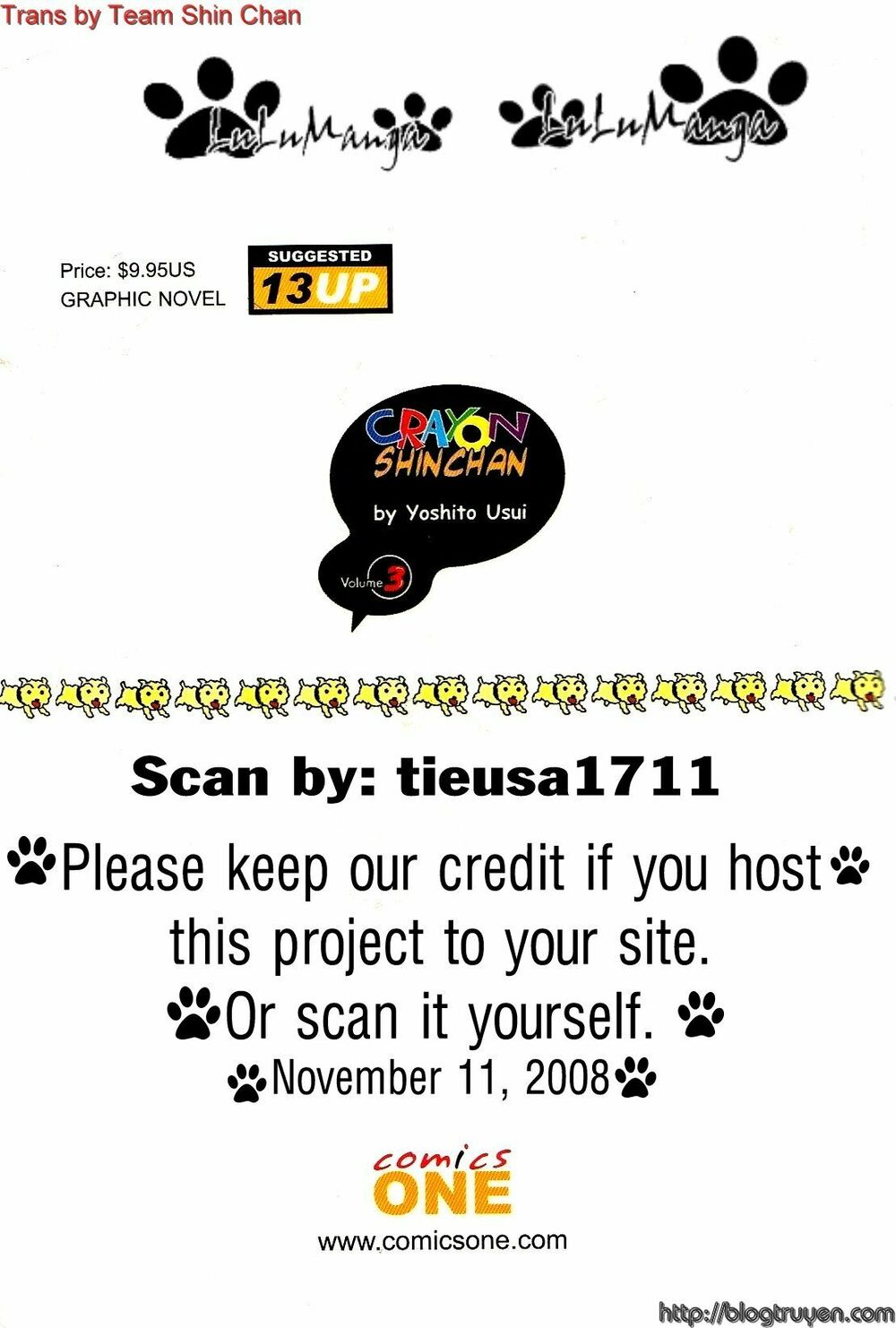 crayon shin-chan cậu bé bút chì chapter 3 3