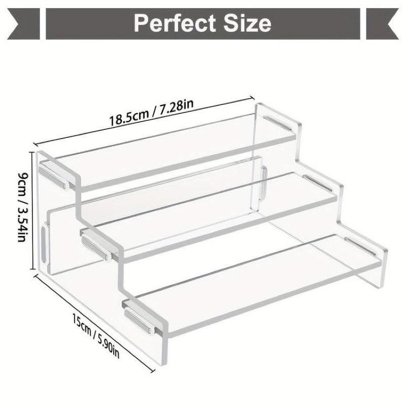 Acrylic Kệ trưng bày sản phẩm mica, nhiều kích thước . - 2 tầng