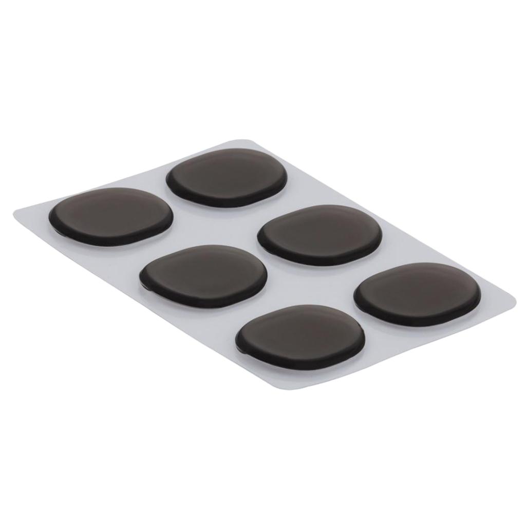 6Pcs Drum Set Practice Pads Drum Replacement Parts for Drum Lovers Coffee