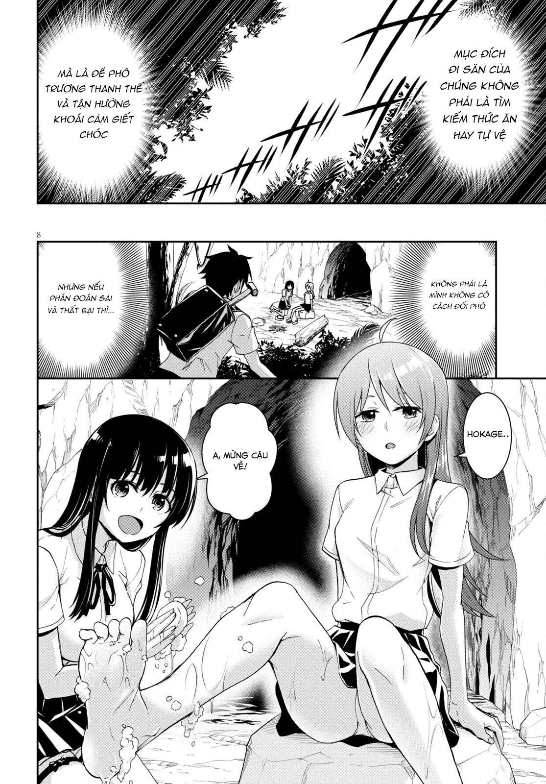 isekai yurutto survival seikatsu: gakkou no minna to isekai no mujintou ni tenishitakedo ore dake chapter 10 8