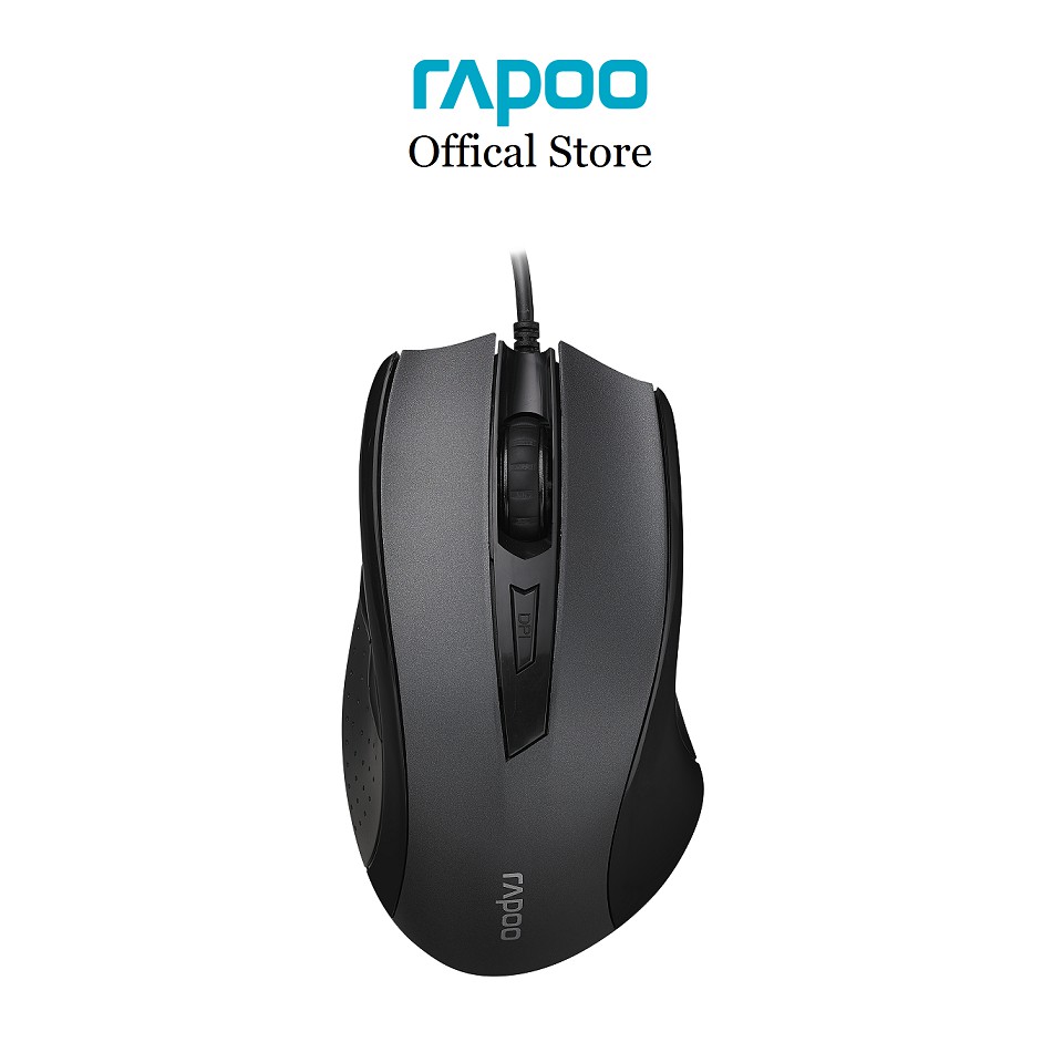 Chuột Gaming Có Dây RAPOO Đến 2000DPI, 3 Mức DPI ,Thiết Kế Cho Game Thủ - N300 - Hàng Chính Hãng