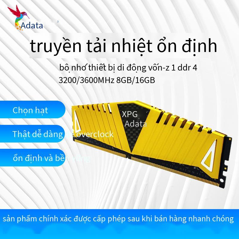 Phong cách mới nhất ADATA  XPG-Veyron Z1 DDR4 3600 3200 8GB 16GB bộ nhớ máy tính để bàn