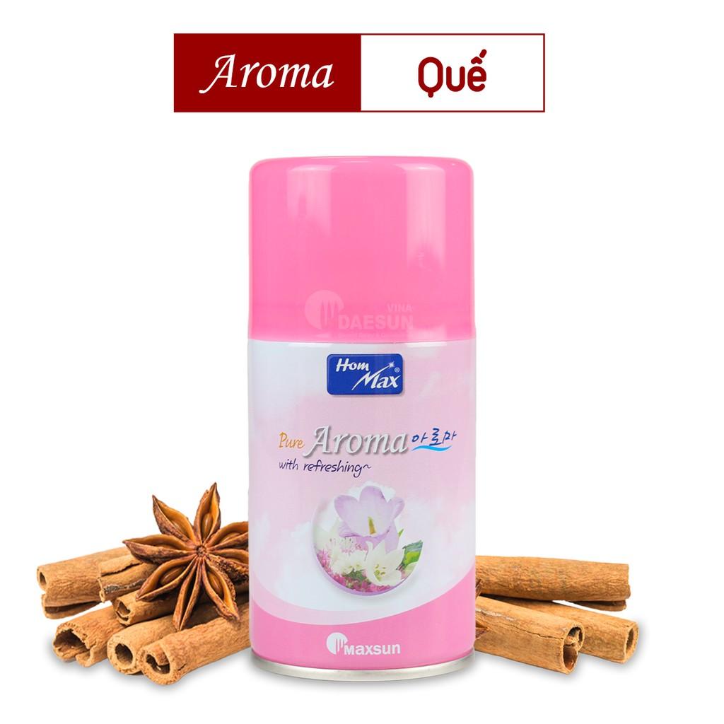 Máy Xịt Phòng Tự Động và Nước Hoa Xịt Phòng Aroma Hommax - Hàng Chính Hãng