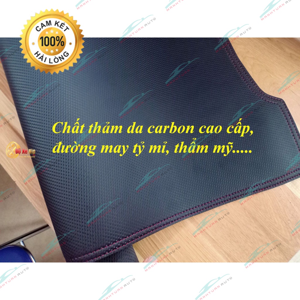 Thảm Taplo Da vân Carbon Cao Cấp cho xe Toyota Veloz Cross đời 2022 - 2023 hàng cao cấp