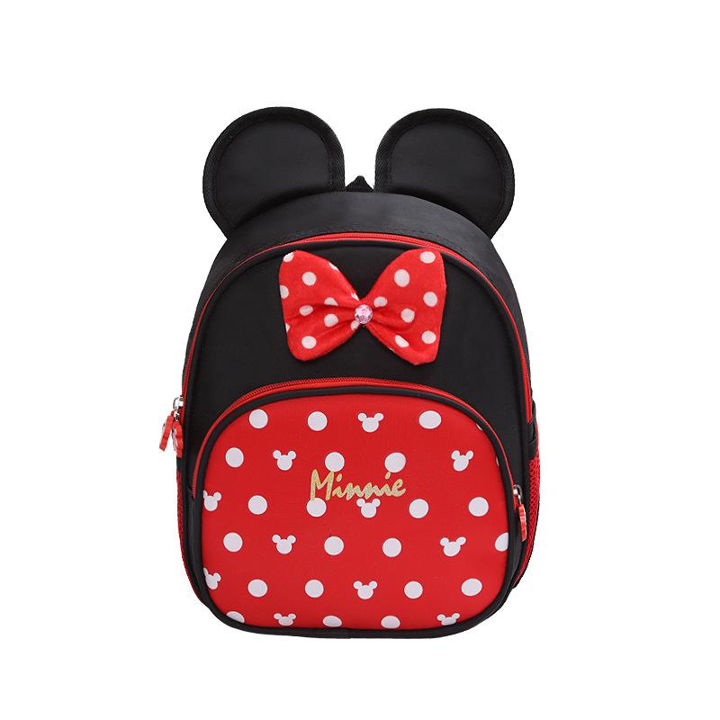 Disney Chuột Mickey Minnie Mouse Ba Lô Trẻ Em Nhỏ Túi Kawaii Túi Cho Bé Gái Bé Trai