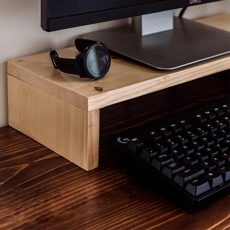 Kệ máy tính mẫu cao cấp Giá tốt Free Ship kệ màn hình máy tính gỗ MDF cao cấp decor bàn học bàn làm việc