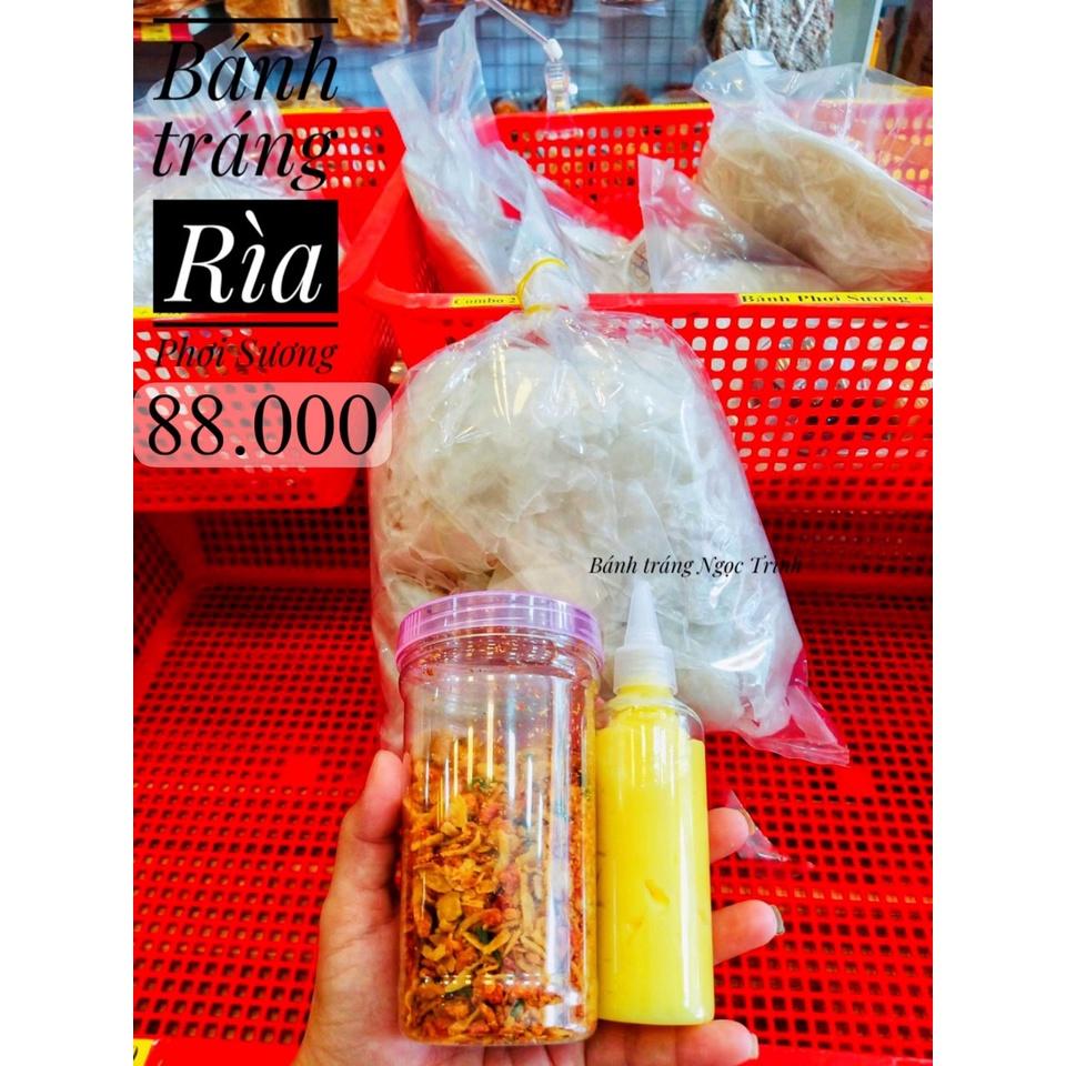 Bánh Tráng Rìa Dẻo (Túi 1KG) Phơi Sương Tây Ninh Bánh tráng Ngọc Trinh