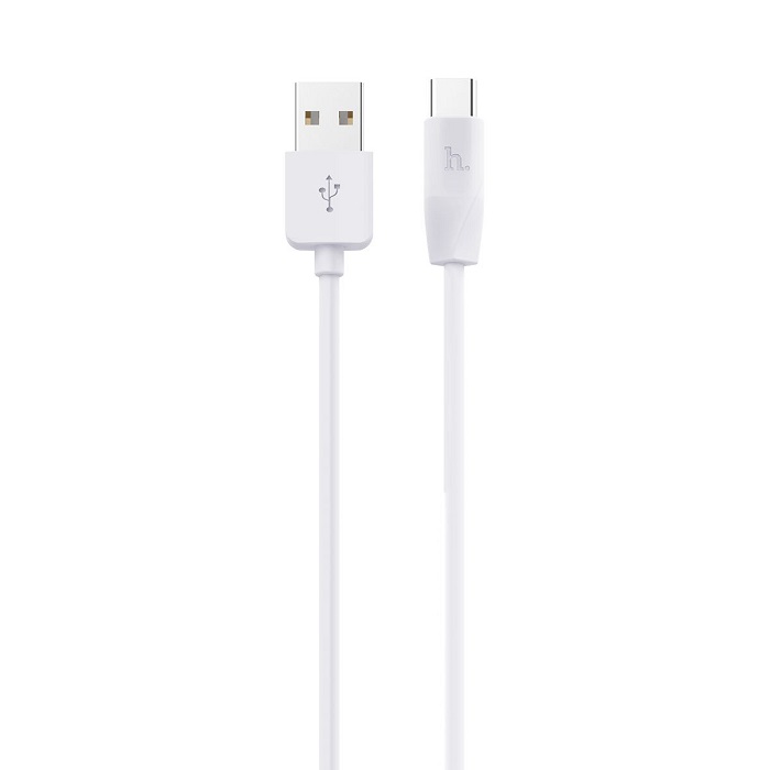 Cáp sạc Hoco X1 cho Samsung cổng microUSB 1m (Trắng) - Hàng chính hãng