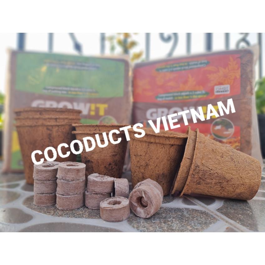 50 Viên nén xơ dừa ươm cây
