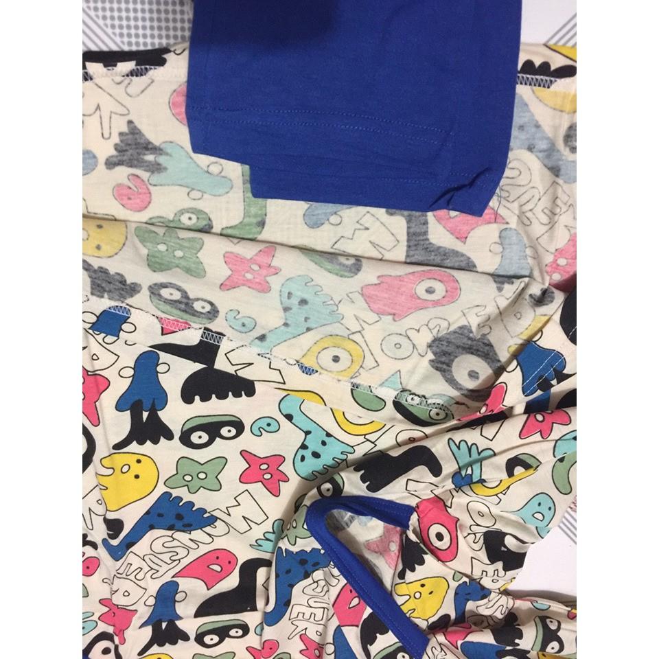 Bộ bầu  dài tay mặc nhà cho con bú