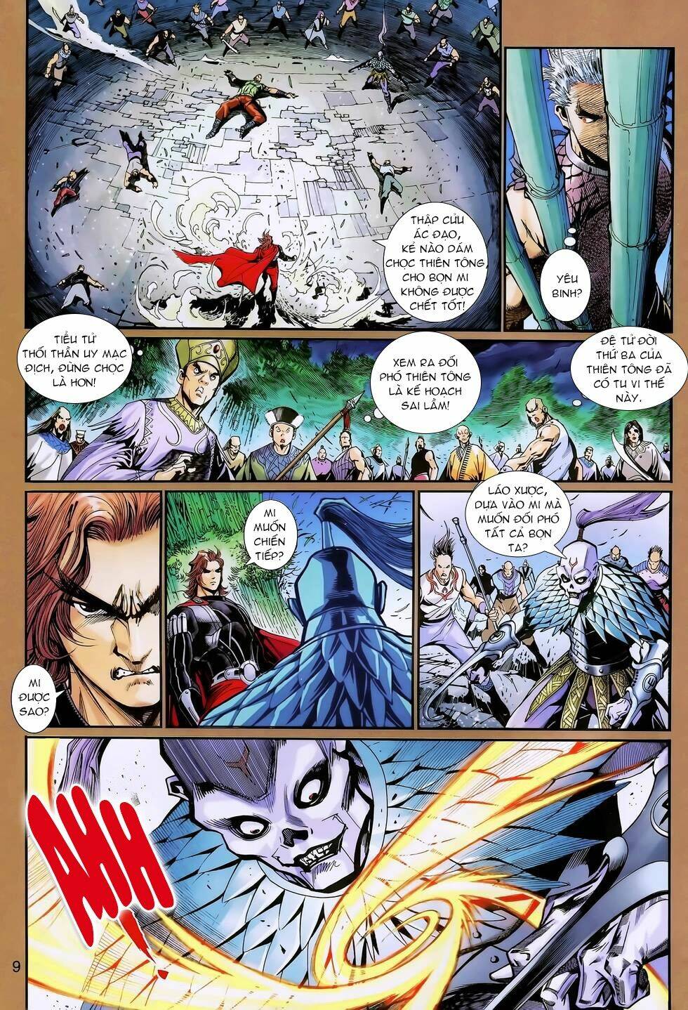 thần binh huyền kỳ 3+3.5 chapter 138 9