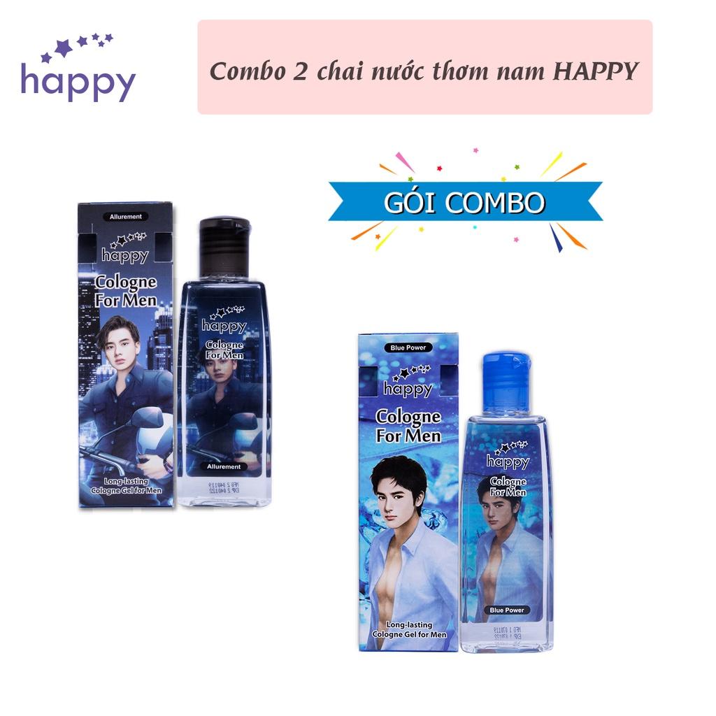 NƯỚC THƠM NAM HAPPY ALLUREMENT Khử Mùi Cơ Thể Lưu Hương Nam Tính (Hàng Nhập THÁI)