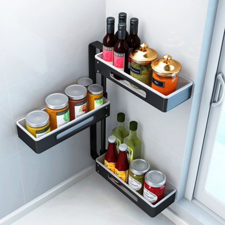 Kệ gia vị xoay 180 độ cao cấp