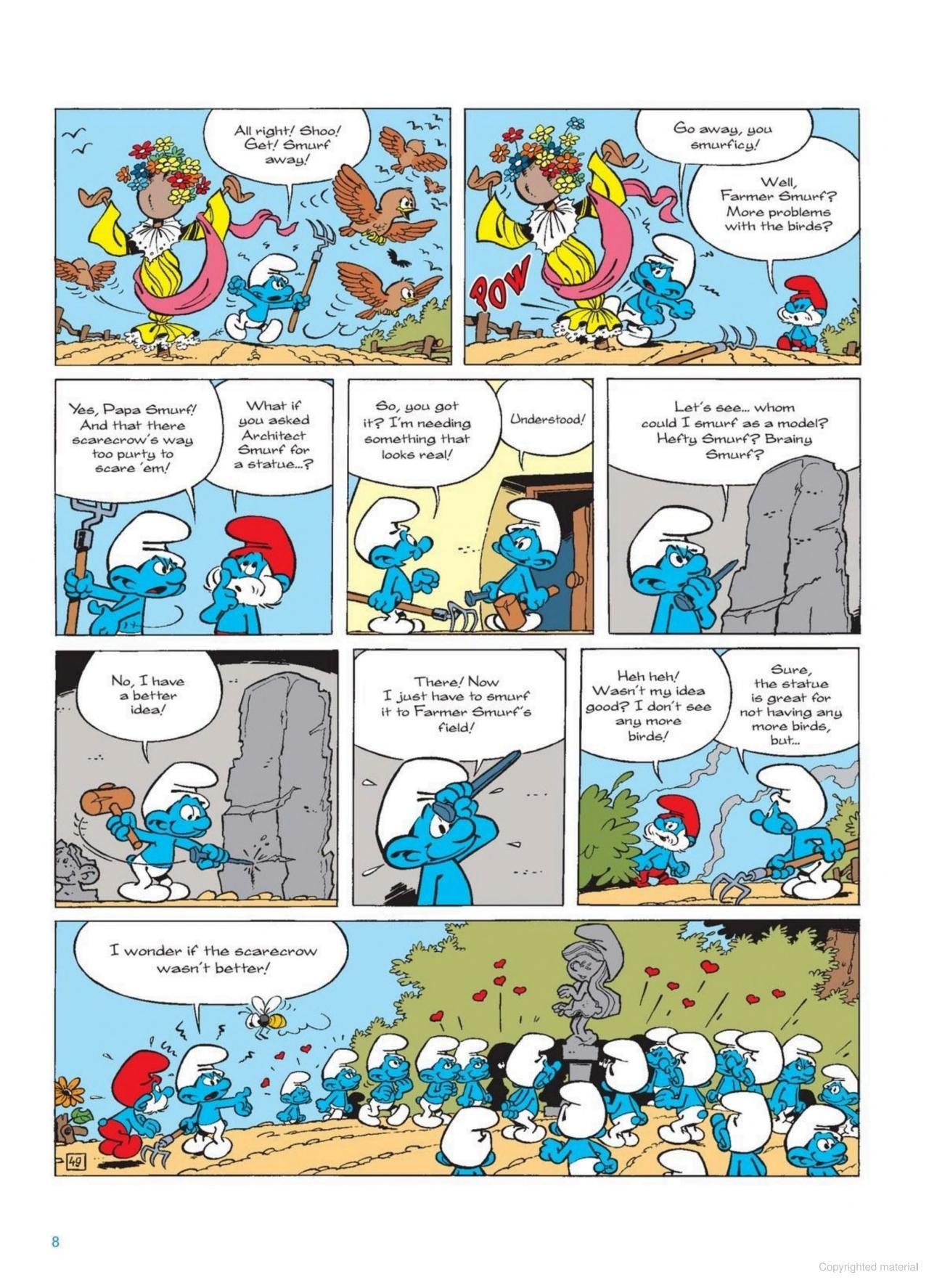 Sách ngoại văn: The Smurfs #10 - The Return Of The Smurfette