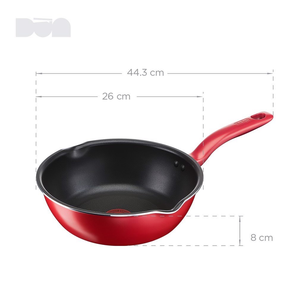 Chảo đáy từ lòng sâu chống dính cao cấp 24cm - Tefal So Chef