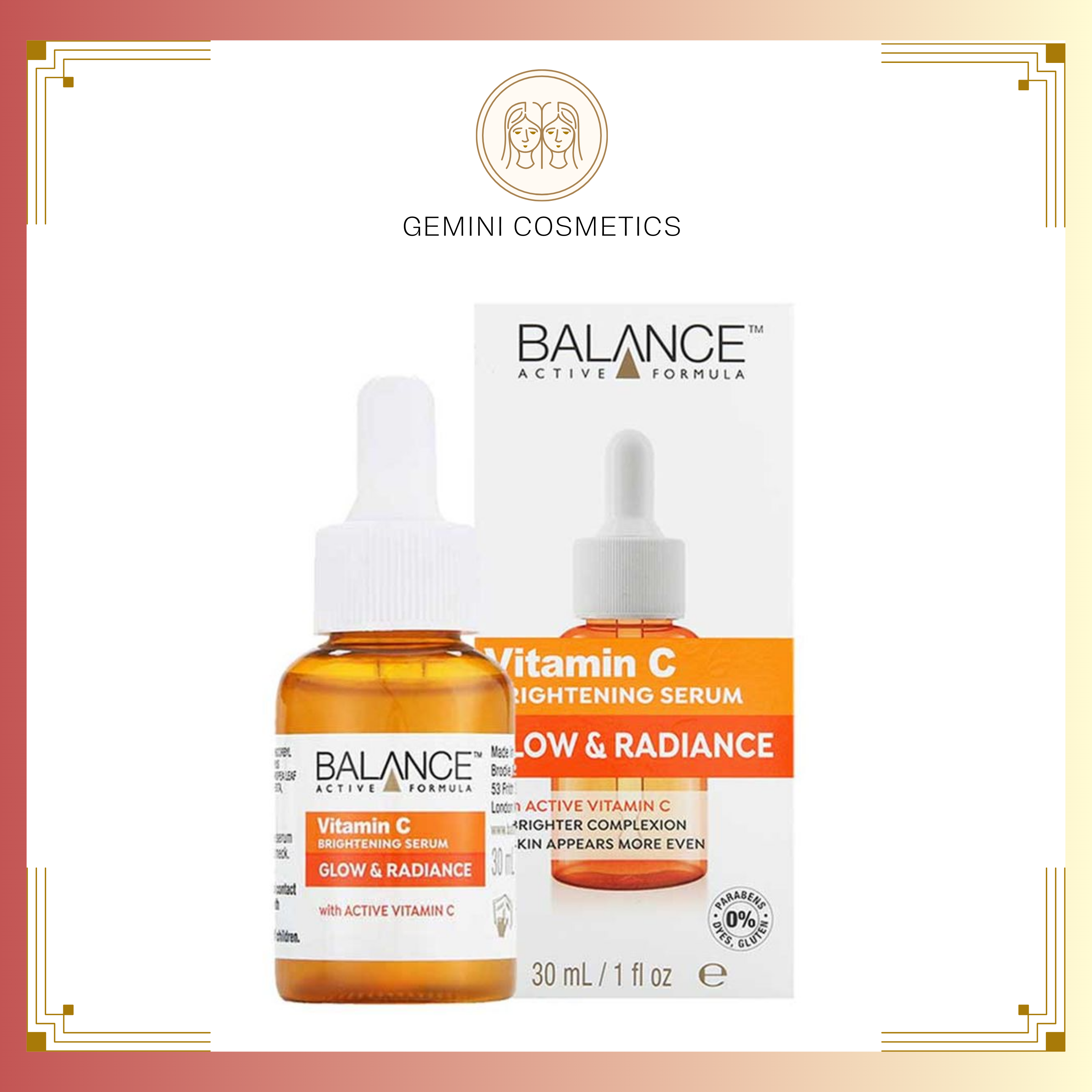 Serum trắng da mờ thâm Balance Active Formula Vitamin C