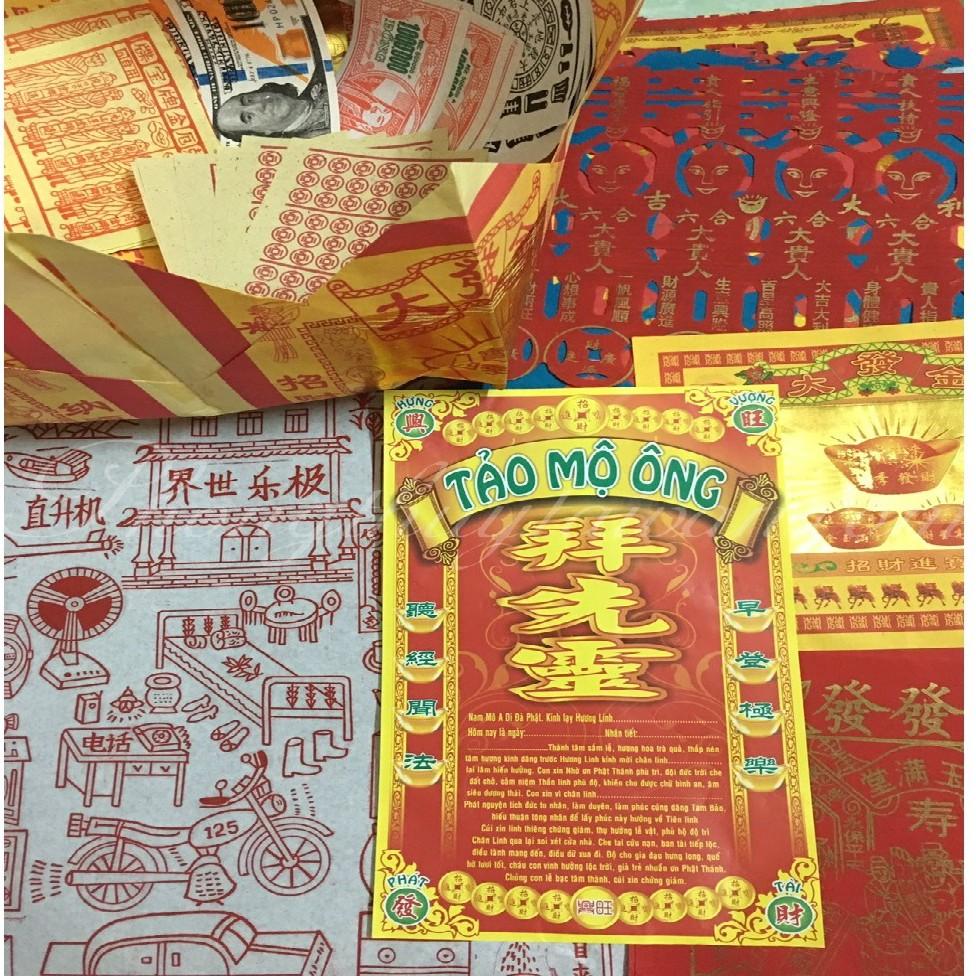 Giấy cúng Tảo mộ Ông Bà