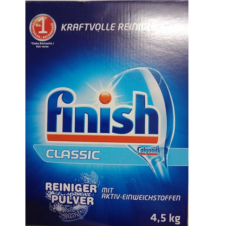 Combo bột rửa bát Finish 4,5kg + Muối rửa bát Somat 1,2kg