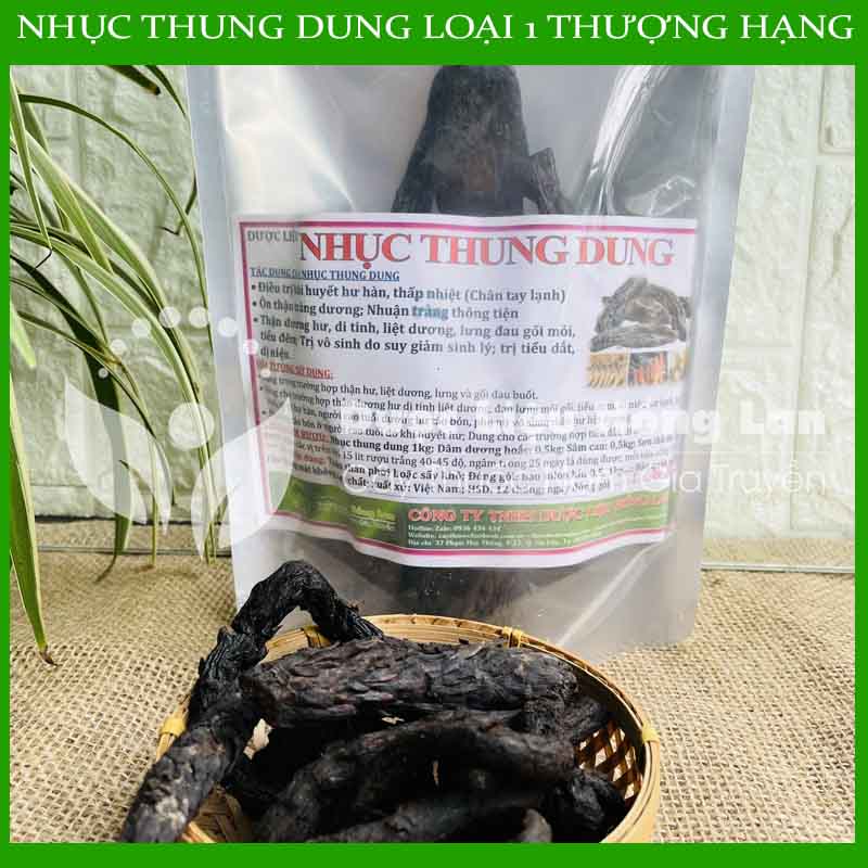 Nhục Thung Dung khô đóng gói 1kg hút chân không