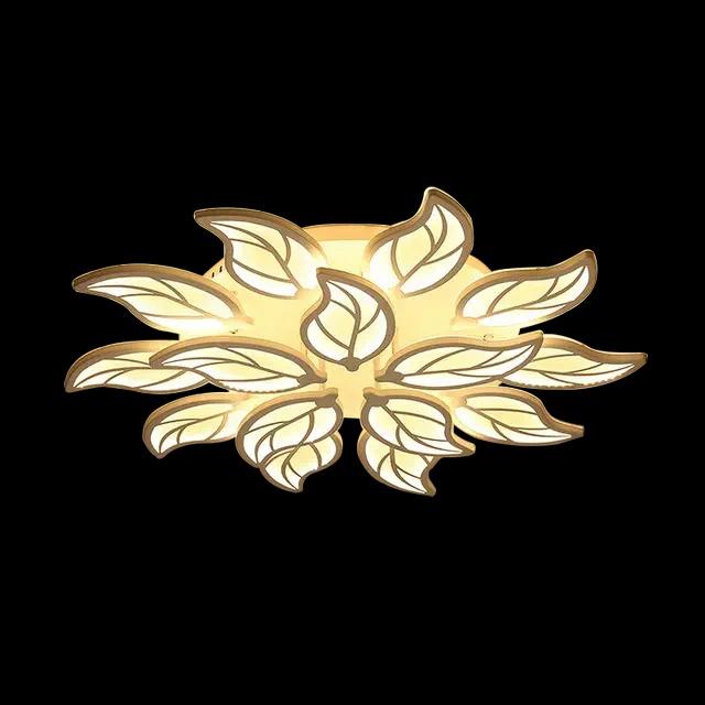 Đèn LED Mâm Ốp Trần MN017 , Đèn Trang Trí Phòng Khách - 3 Chế Độ Sáng