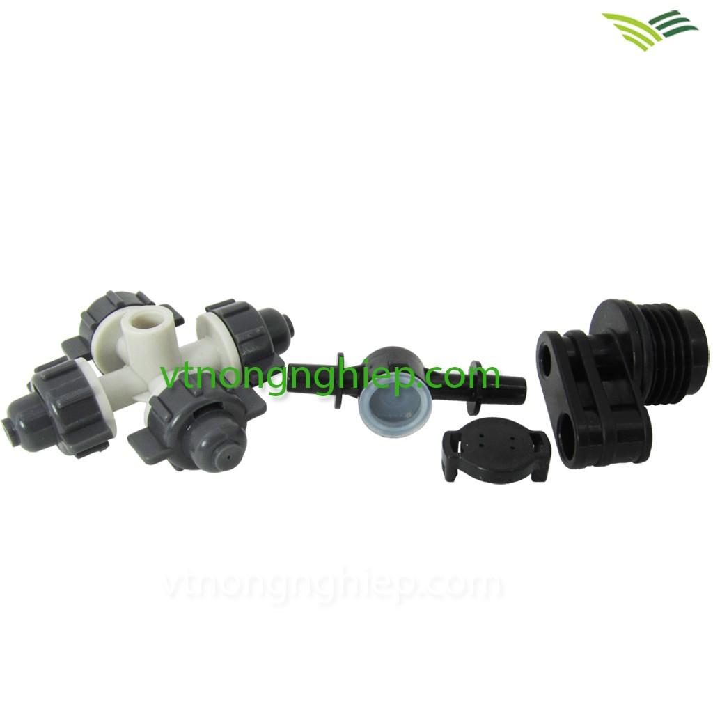Béc phun sương 4 hướng tưới cây, làm mát