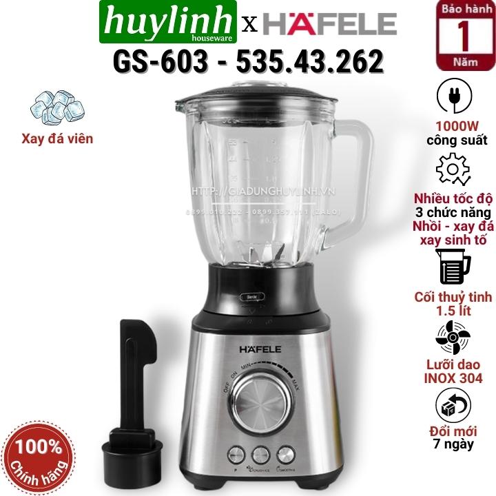 Máy Xay Sinh Tố Để Bàn 1.5L Hafele GS-603 - 535.43.262 - 1000W