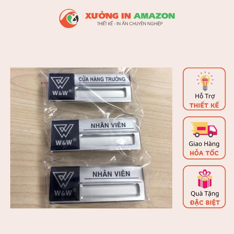 Thẻ tên nhân viên siêu đẹp
