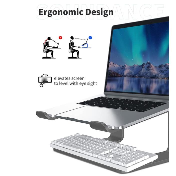 Giá đỡ laptop đến 16inch Aluminum Laptop Stand for Desk Compatible