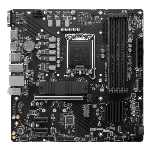 Bo mạch chủ Main MSI PRO B760M-P DDR4 Socket LGA 1700 - Hàng Chính Hãng