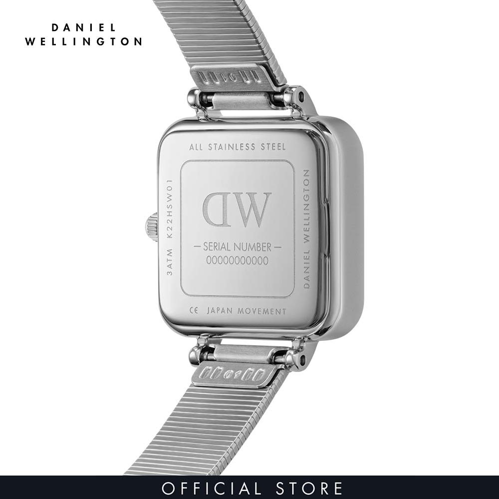 Đồng hồ Nữ Daniel Wellington dây lưới - Quadro Studio 22x22 mm DW00100521