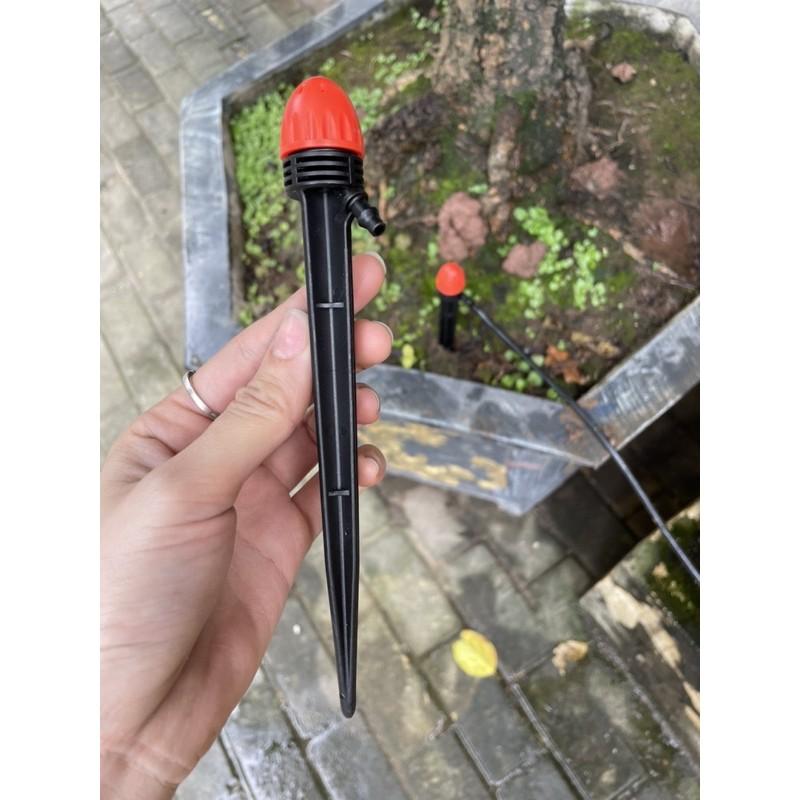 Đầu tưới cắm gốc phun nước 8 tia tưới gốc cây chậu hoa