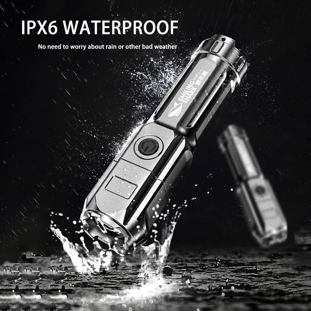 Đèn Pin Siêu Sáng 1200lumen Có Thể Sạc Lại Tiện Dụng