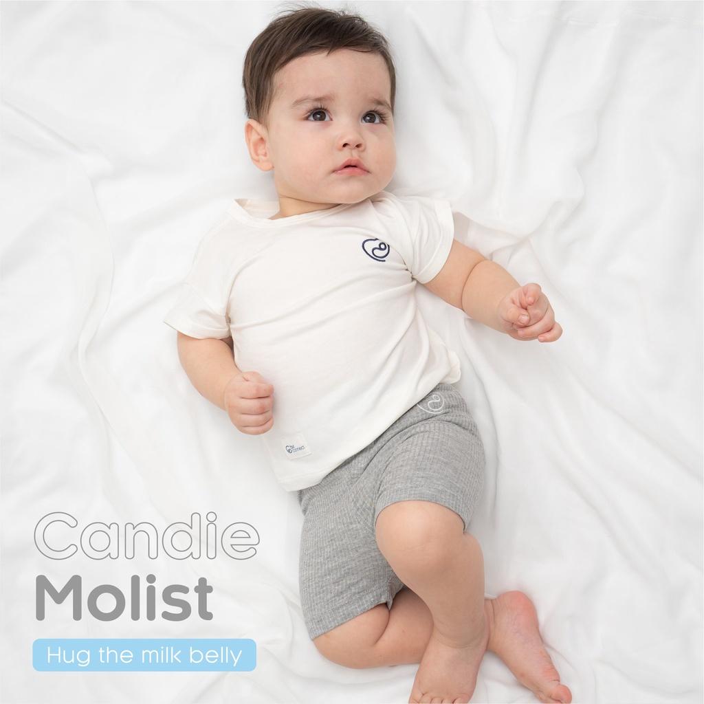 Quần legging đùi Molist Bu baby cho bé từ 6 tháng đến 4 tuổi - BMD430001 Be