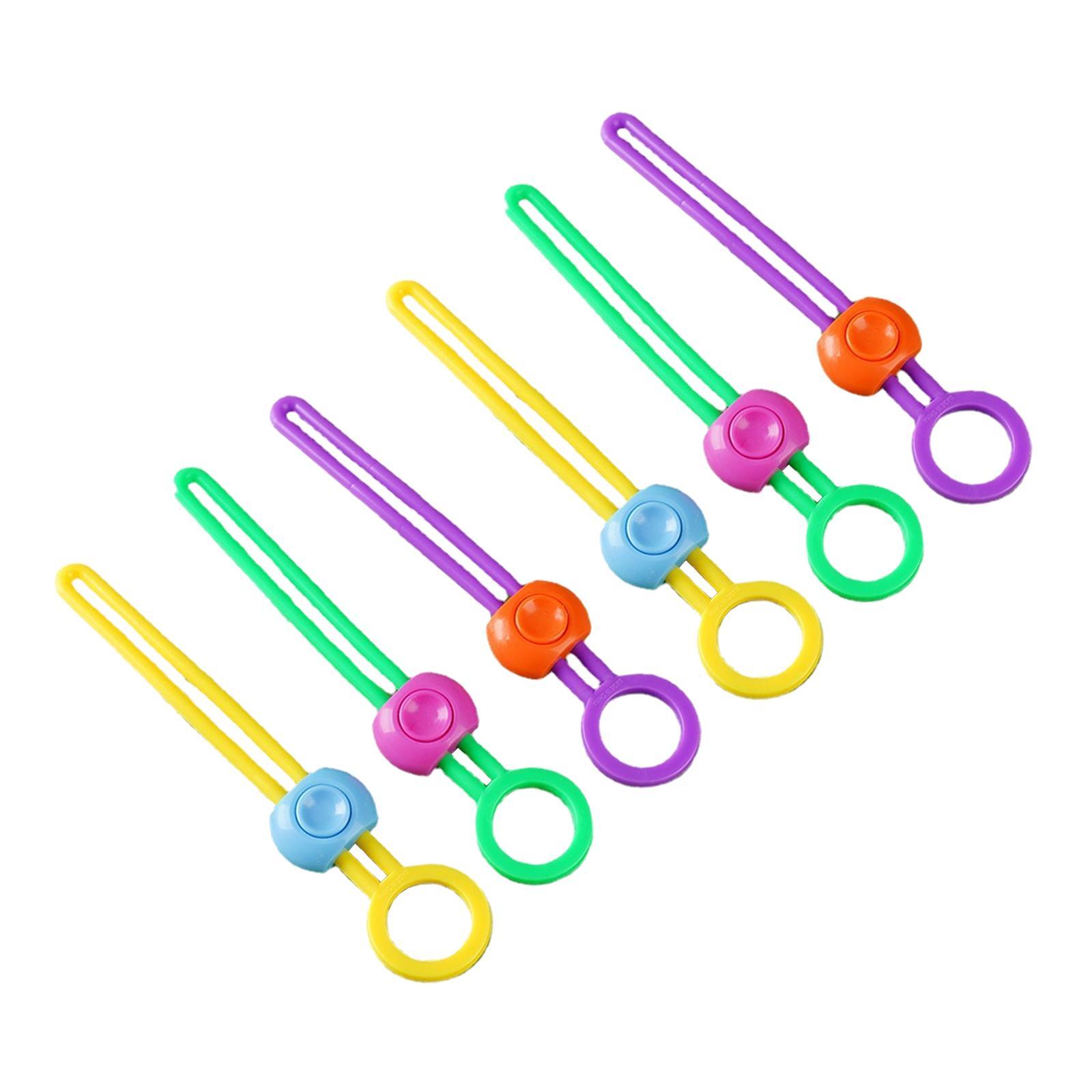 6 Pieces Seal Tags Kitchen Storage Clip Portable Snack Storage Clips Food Sealing Clip Snack Bag Sealing Chips for Restaurant Household