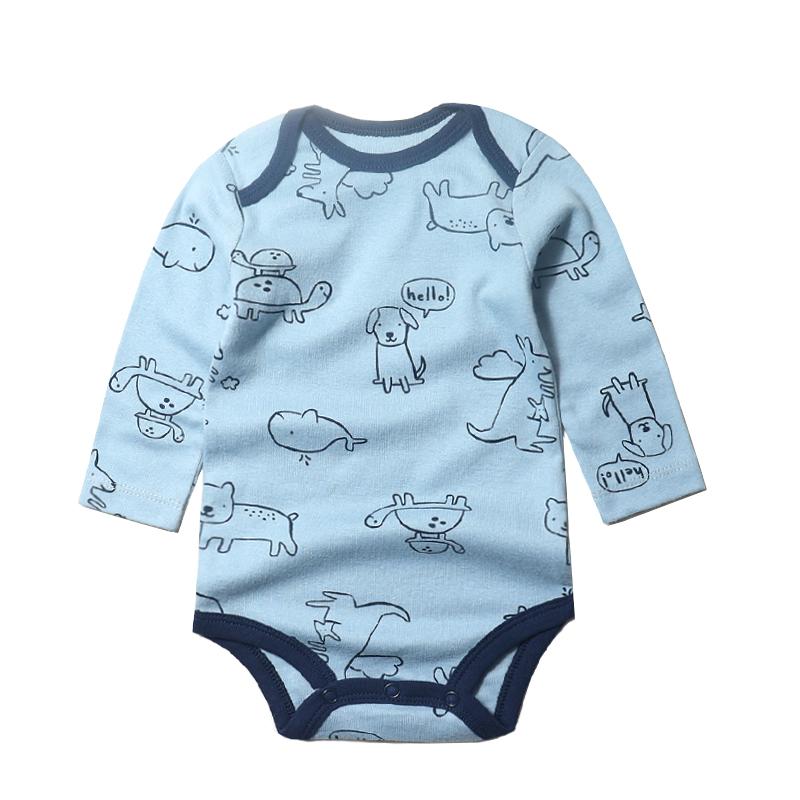 3 Cái/lốc Sơ Sinh Bodysuits Bộ Cho Bé 100% Cotton Bé Trai Bé Gái Bộ Đồ Ngủ Quần Áo Trẻ Sơ Sinh Tay Dài Quần Lót Bé Quần Áo