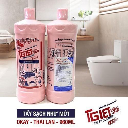 Nước Tẩy Nhà Tắm, Tolet OKAY Thái Lan 950ml