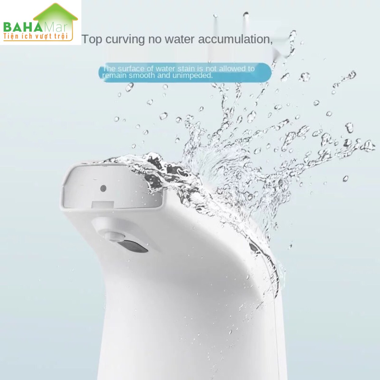 BÌNH CẢM ỨNG TỰ ĐỘNG PHUN CỒN HOẶC NƯỚC RỬA TAY KHỬ KHUẨN "BAHAMAR" Tự động phun xịt cồn để sử dụng mà không cần tiếp xúc